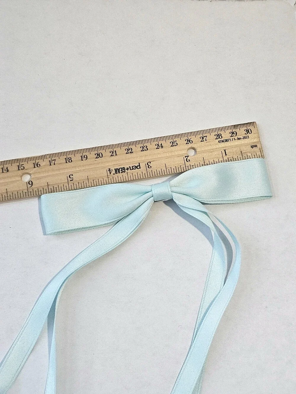 Hair Bow Clips with Long Tail, set of 2